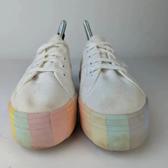 Superga 2790 Shaded Platform Pastel Sneakers - 7.5 - Picture 6 of 10